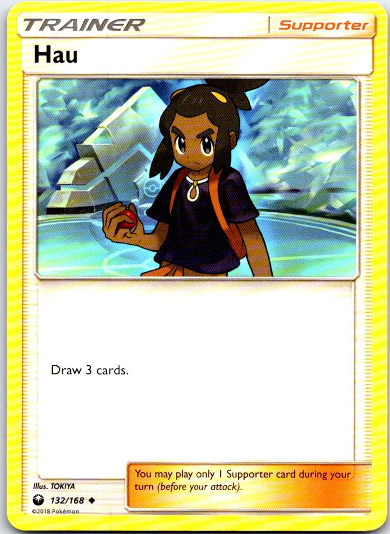 Hau - 132/168 - - CELESTIAL STORM - Pokemon - Uncommon | AB41-6