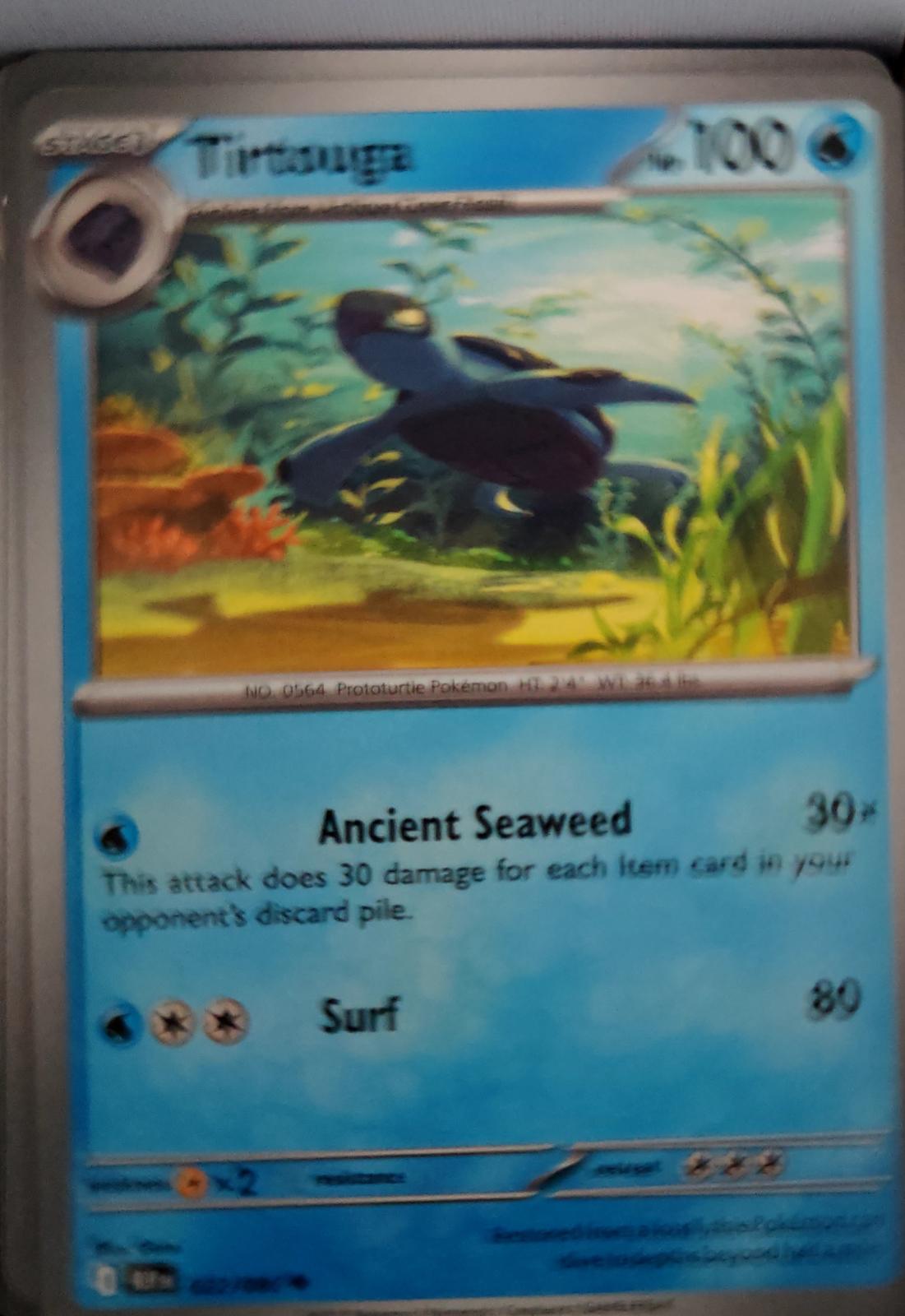 Tirtouga - 022/086 - - BLACK BOLT - Pokemon - Uncommon | AA47-63