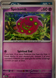 Spiritomb - 035/084 - Holo - PITCH BLACK - Pokemon - Rare | AA25-5