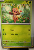 Chespin - 005/086 - - CHAOS RISING - Pokemon - Common | AA22-73