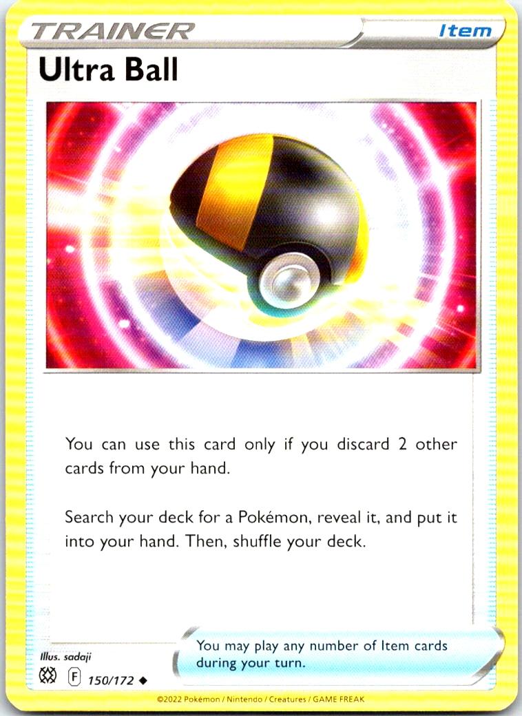 Ultra Ball - 150/172 - - BRILLIANT STARS - Pokemon - Uncommon | AB15-28