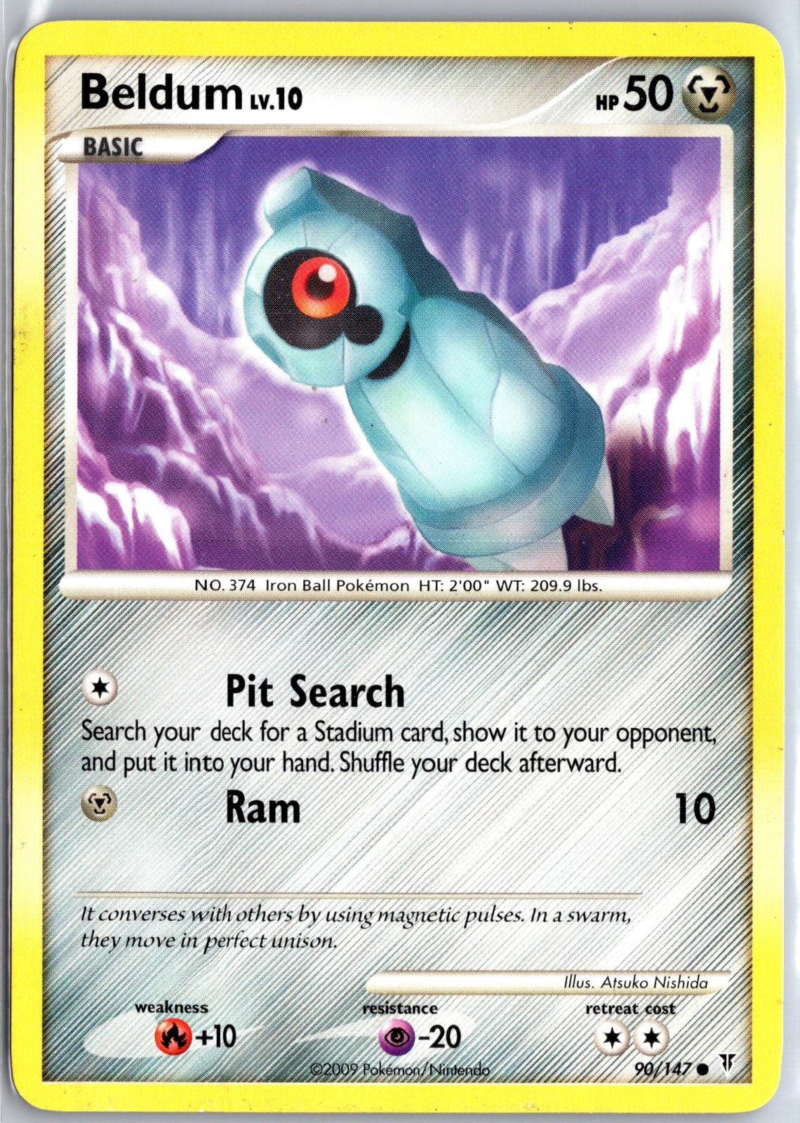 Beldum - 90/147 - - SUPREME VICTORS - Pokemon - Common | AB05-26