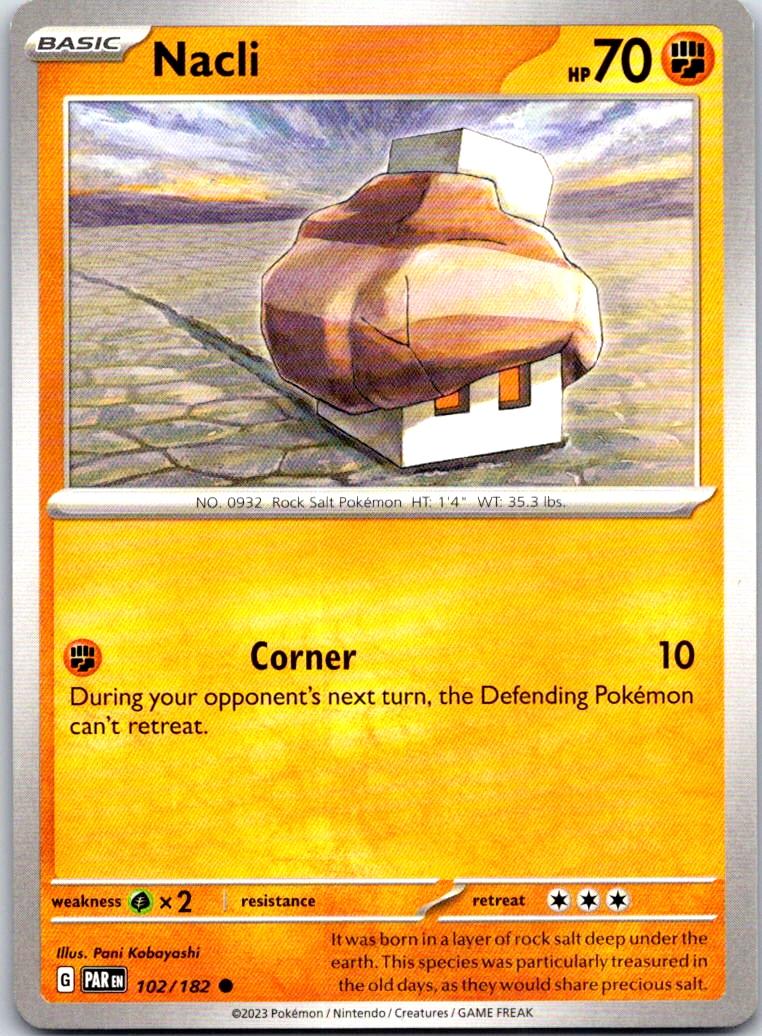 Nacli - 102/182 - - PARADOX RIFT - Pokemon - Common | AB11-17