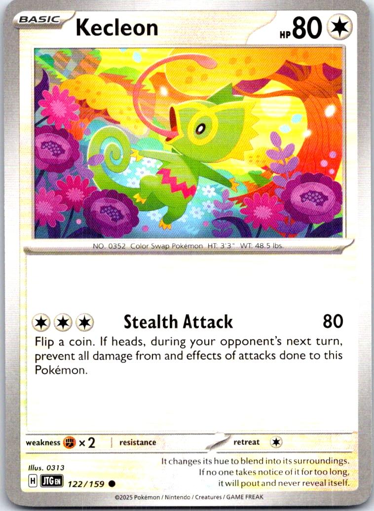 Kecleon - 122/159 - - JOURNEY TOGETHER - Pokemon - Common | AB59-8