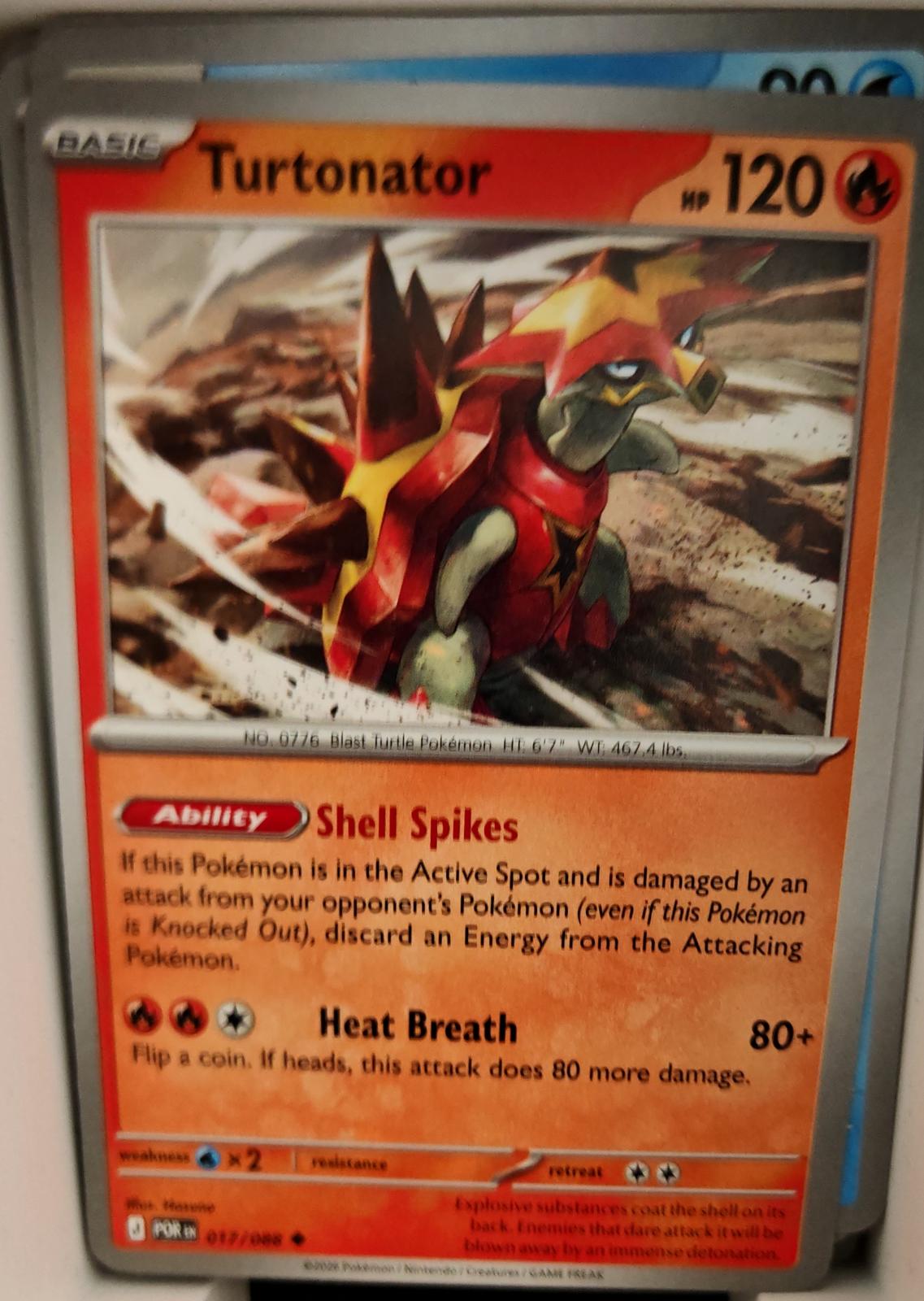 Turtonator - 017/088 - - PERFECT ORDER - Pokemon - Uncommon | AA08-51