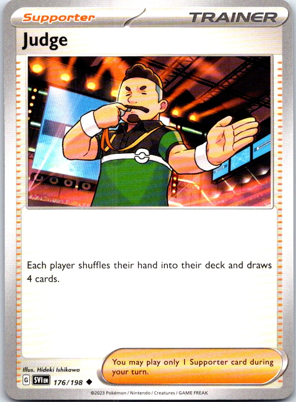Judge - 176/198 - - SCARLET & VIOLET - Pokemon - Uncommon | AC24-63