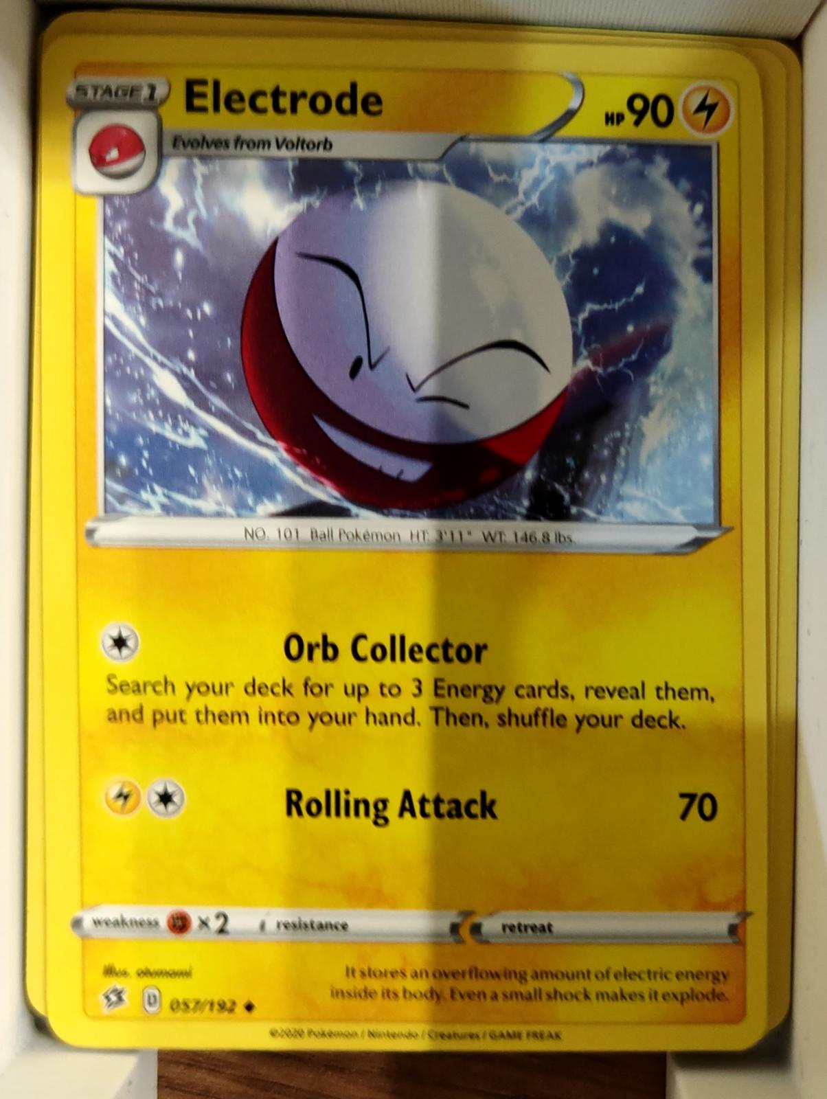 Electrode - 057/192 - - REBEL CLASH - Pokemon - Uncommon | AA66-19