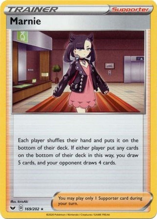 Marnie - 169/202 - - DECK EXCLUSIVES - Pokemon - Rare | AA40-62