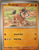 Mudbray - 091/162 - - TEMPORAL FORCES - Pokemon - Common | AA36-6