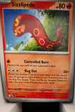 Sizzlipede - 009/084 - - PITCH BLACK - Pokemon - Common | AA16-90