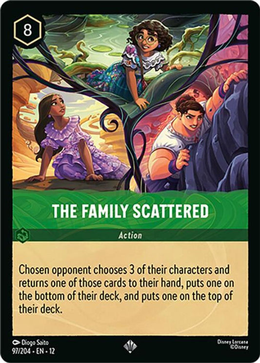 The Family Scattered - 97/204 - - WILDS UNKNOWN - Lorcana - | LAA02-82