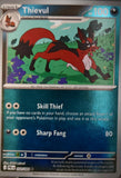 Thievul - 054/084 - Reverse Holo - PITCH BLACK - Pokemon - Uncommon | AA35-22