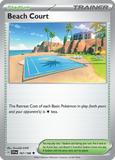 Beach Court - 167/198 - - SCARLET & VIOLET - Pokemon - Uncommon | AA44-73