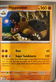 Hippowdon - 106/182 - - DESTINED RIVALS - Pokemon - Uncommon | AA07-49