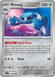 Metang - 114/162 - - TEMPORAL FORCES - Pokemon - Common | AA21-64