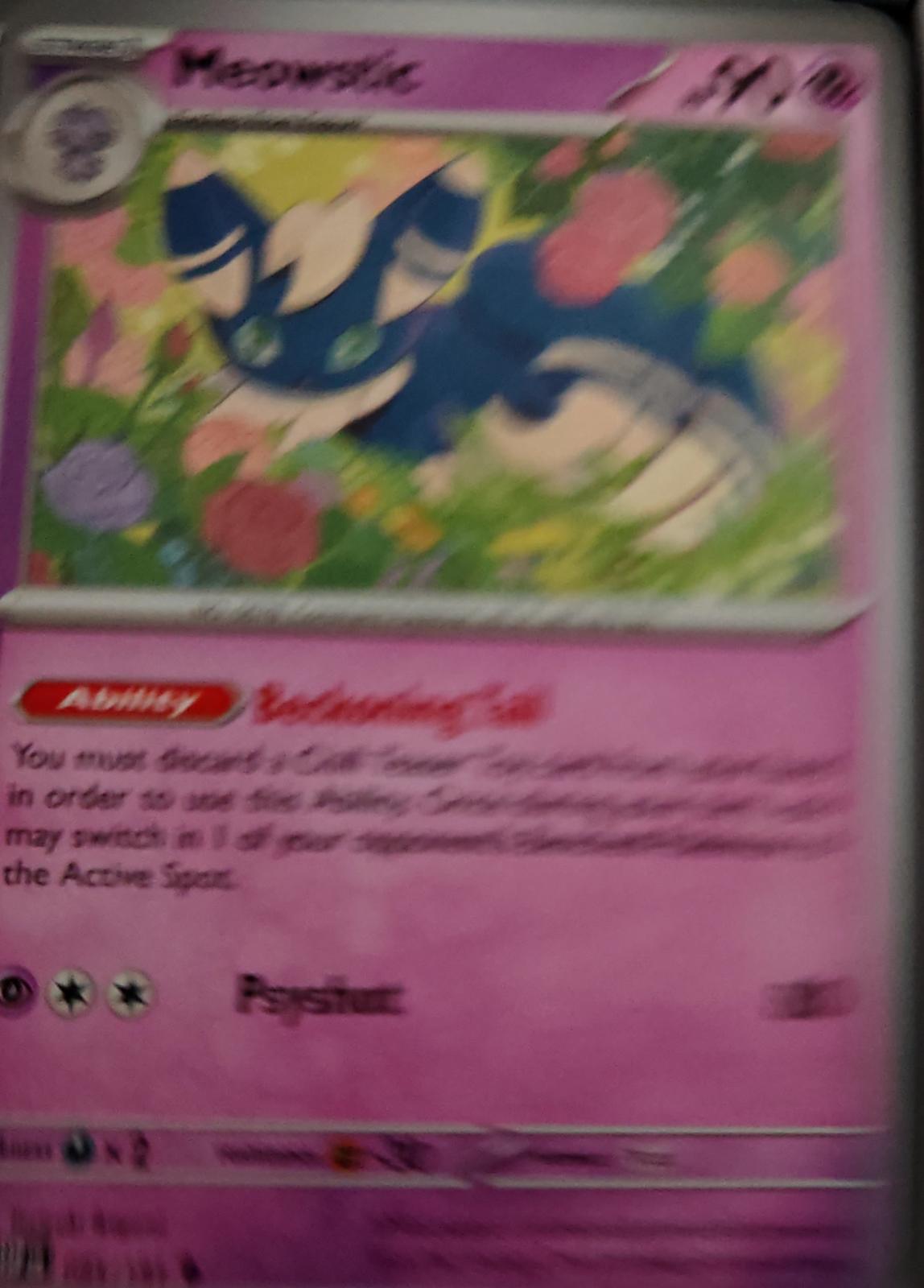 Meowstic - 085/191 - - SURGING SPARKS - Pokemon - Uncommon | AA46-36