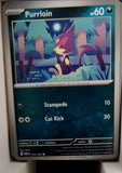 Purrloin - 114/182 - - PARADOX RIFT - Pokemon - Common | AA47-92