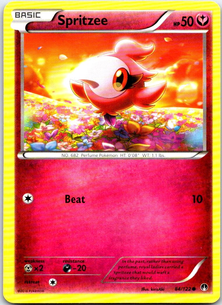 Spritzee - 84/122 - - BREAKPOINT - Pokemon - Common | AB77-41