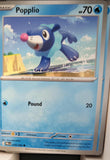 Popplio - 018/084 - - PITCH BLACK - Pokemon - Common | AA32-75