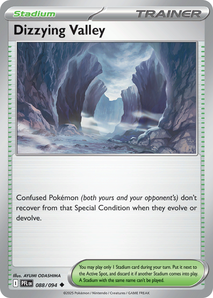 Dizzying Valley - 088/094 - - PHANTASMAL FLAMES - Pokemon - Uncommon | AA29-15