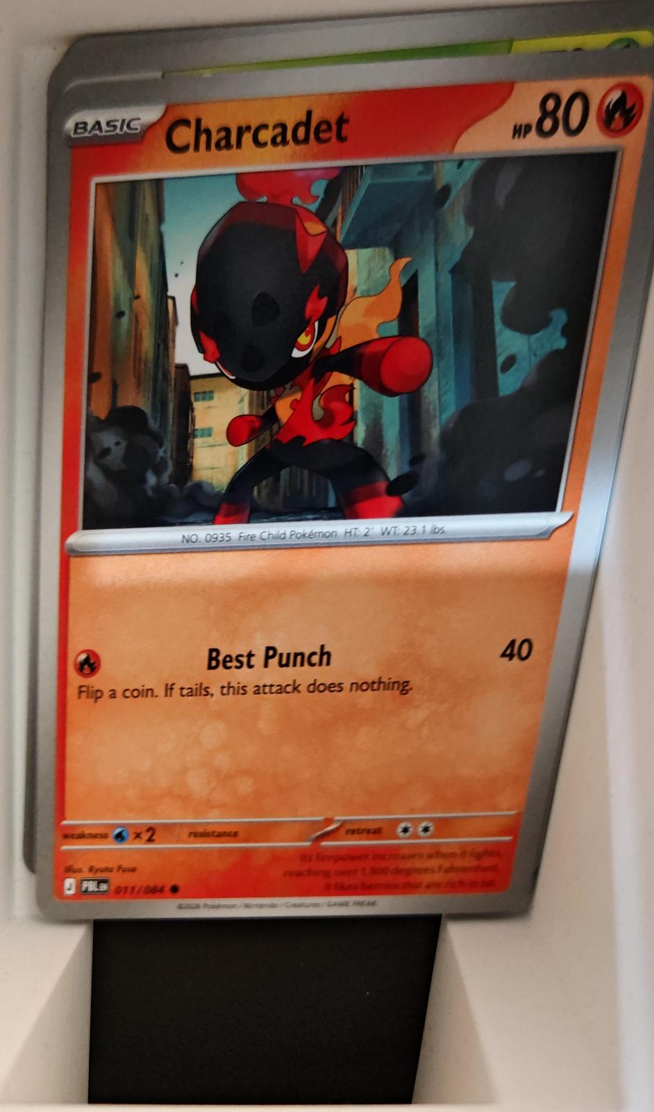 Charcadet - 011/084 - - PITCH BLACK - Pokemon - Common | AA17-12