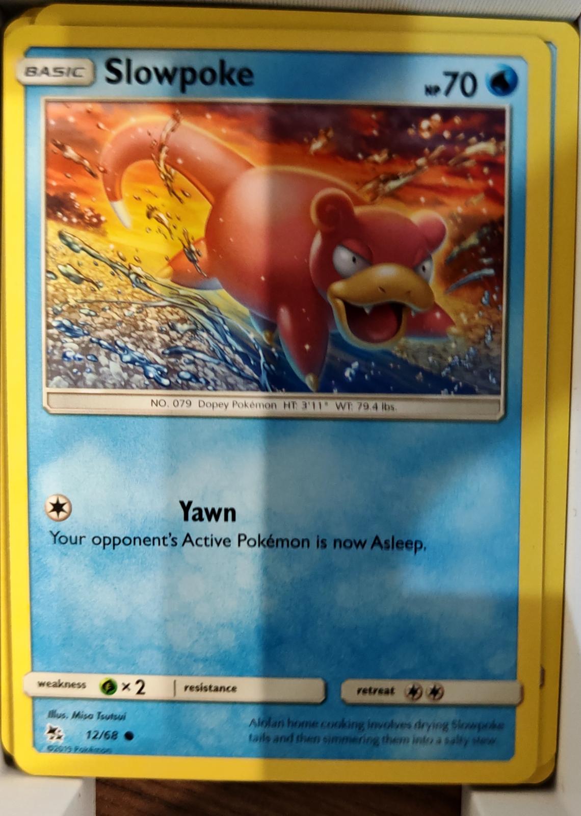 Slowpoke - 12/68 - - HIDDEN FATES - Pokemon - Common | AA69-23
