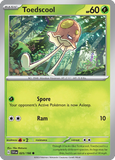 Toedscool - 025/198 - Reverse Holo - SCARLET & VIOLET - Pokemon - | AA49-29