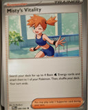Misty's Vitality - 080/084 - - PITCH BLACK - Pokemon - Uncommon | AA15-63