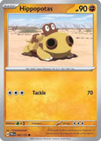 Hippopotas - 052/131 - - PRISMATIC EVOLUTIONS - Pokemon - Common | AA27-24