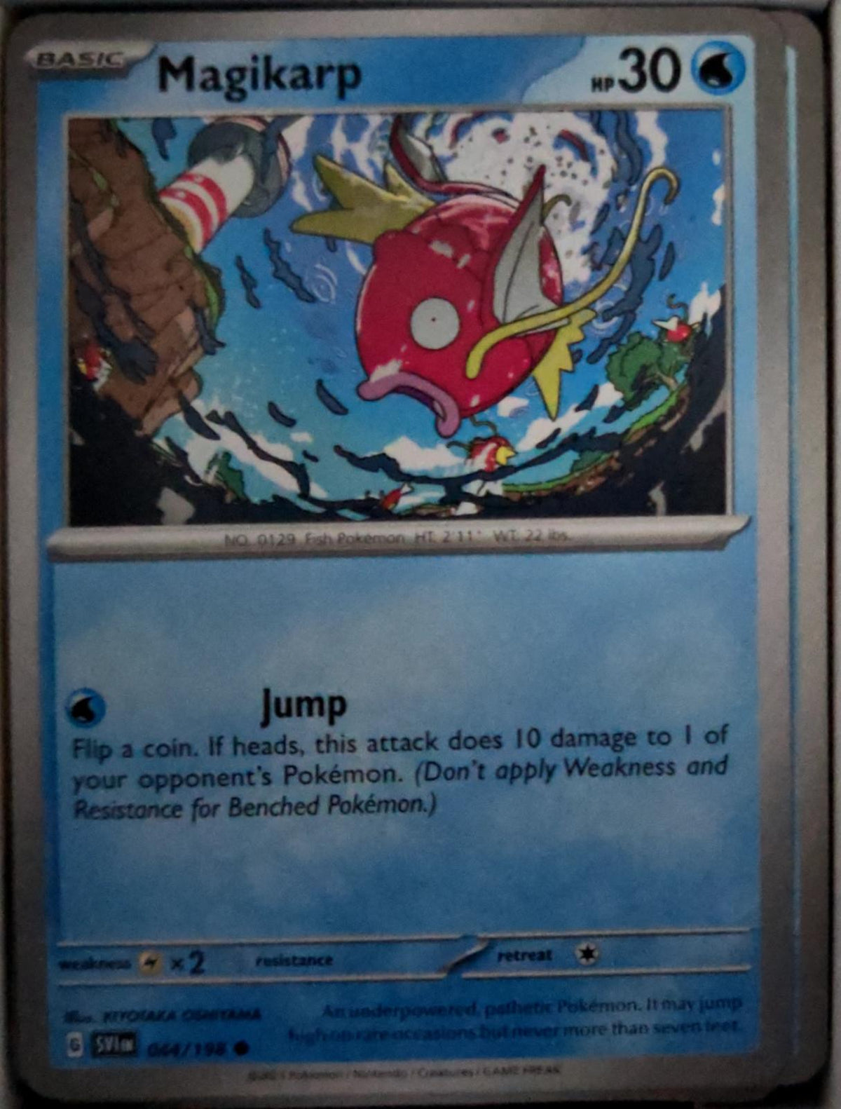 Magikarp - 044/198 - - SCARLET & VIOLET - Pokemon - Common | AA48-31
