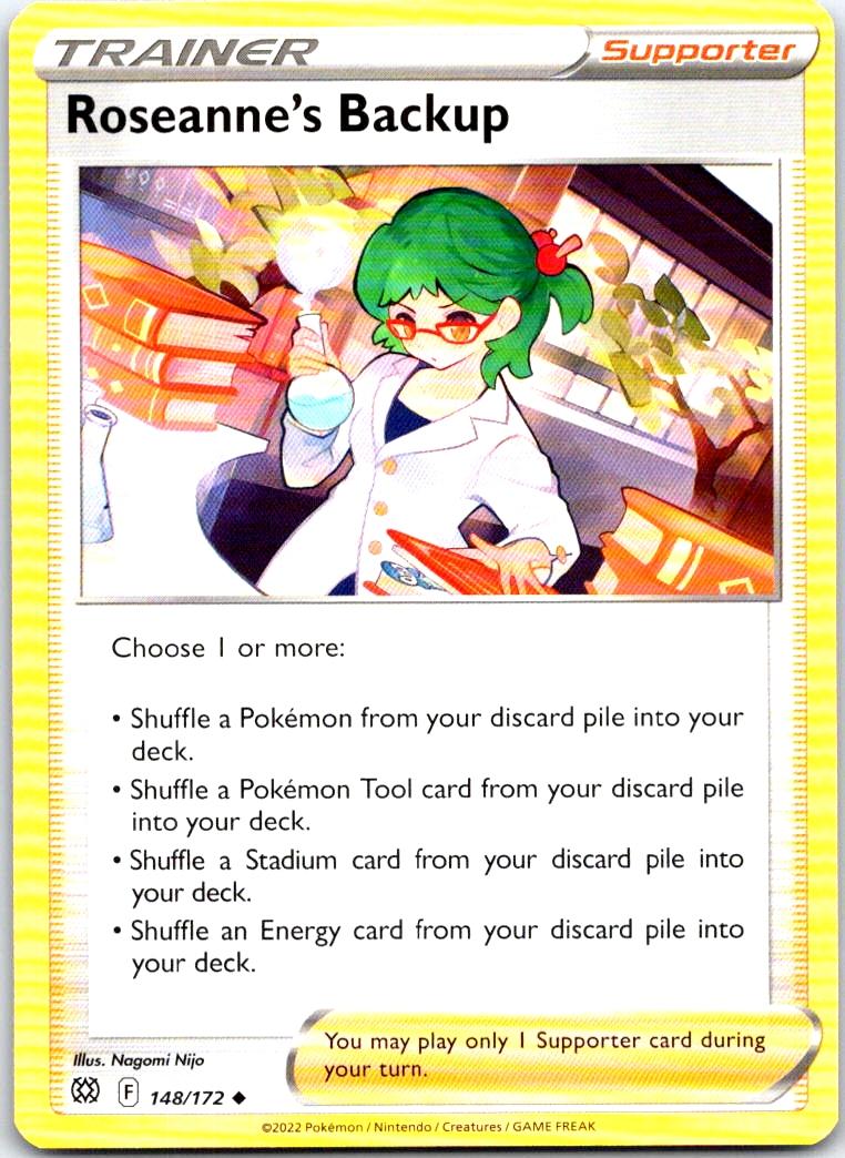 Roseanne's Backup - 148/172 - - BRILLIANT STARS - Pokemon - Uncommon | AB15-34