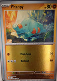 Phanpy - 044/086 - Reverse Holo - CHAOS RISING - Pokemon - Common | AA31-72
