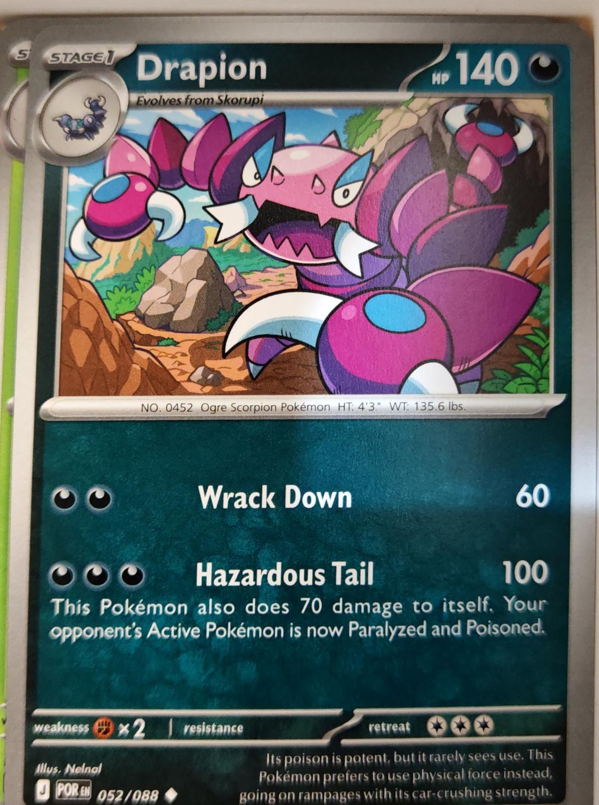 Drapion - 052/088 - - PERFECT ORDER - Pokemon - Uncommon | AA05-16