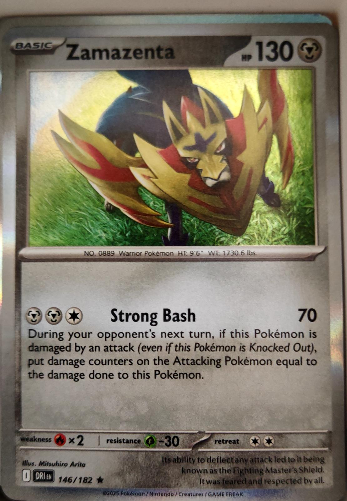 Zamazenta - 146/182 - Holo - DESTINED RIVALS - Pokemon - Rare | AA06-59