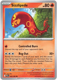 Sizzlipede - 009/084 - - PITCH BLACK - Pokemon - Common | AA39-65
