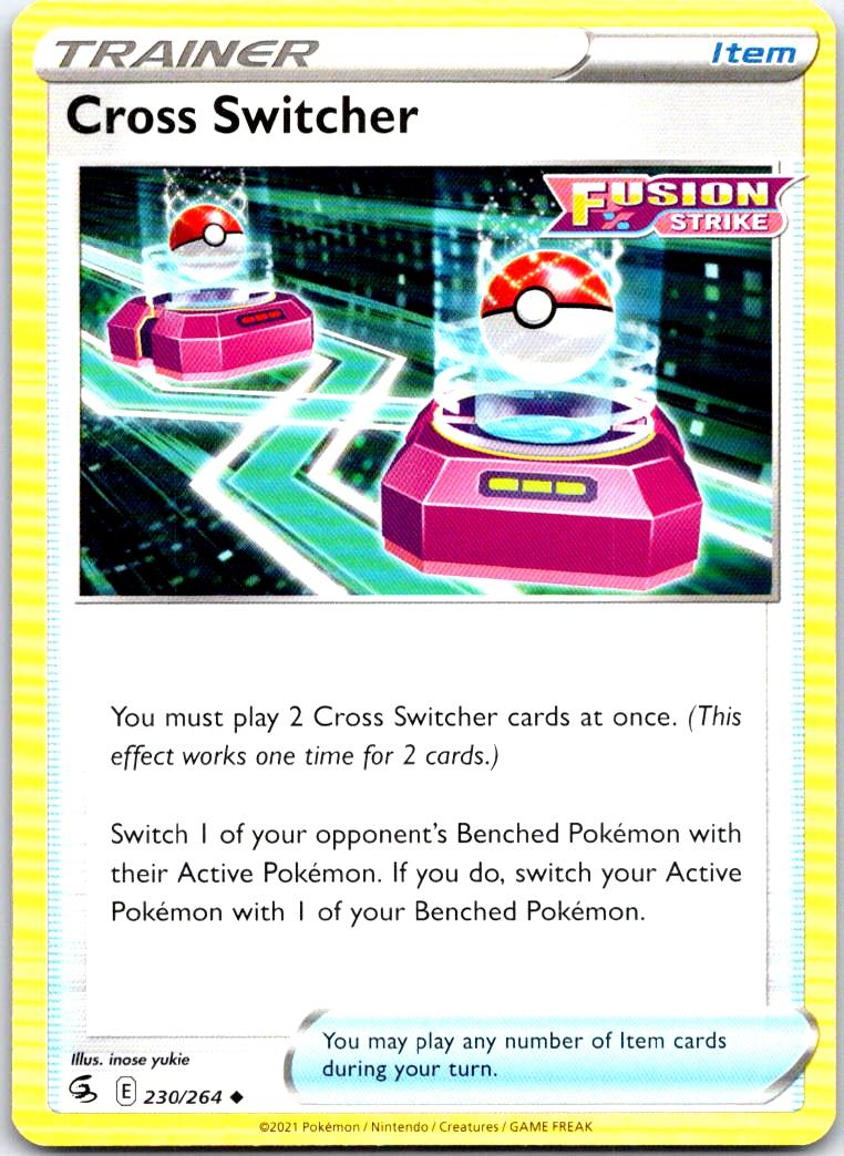 Cross Switcher - 230/264 - - FUSION STRIKE - Pokemon - Uncommon | AB16-43
