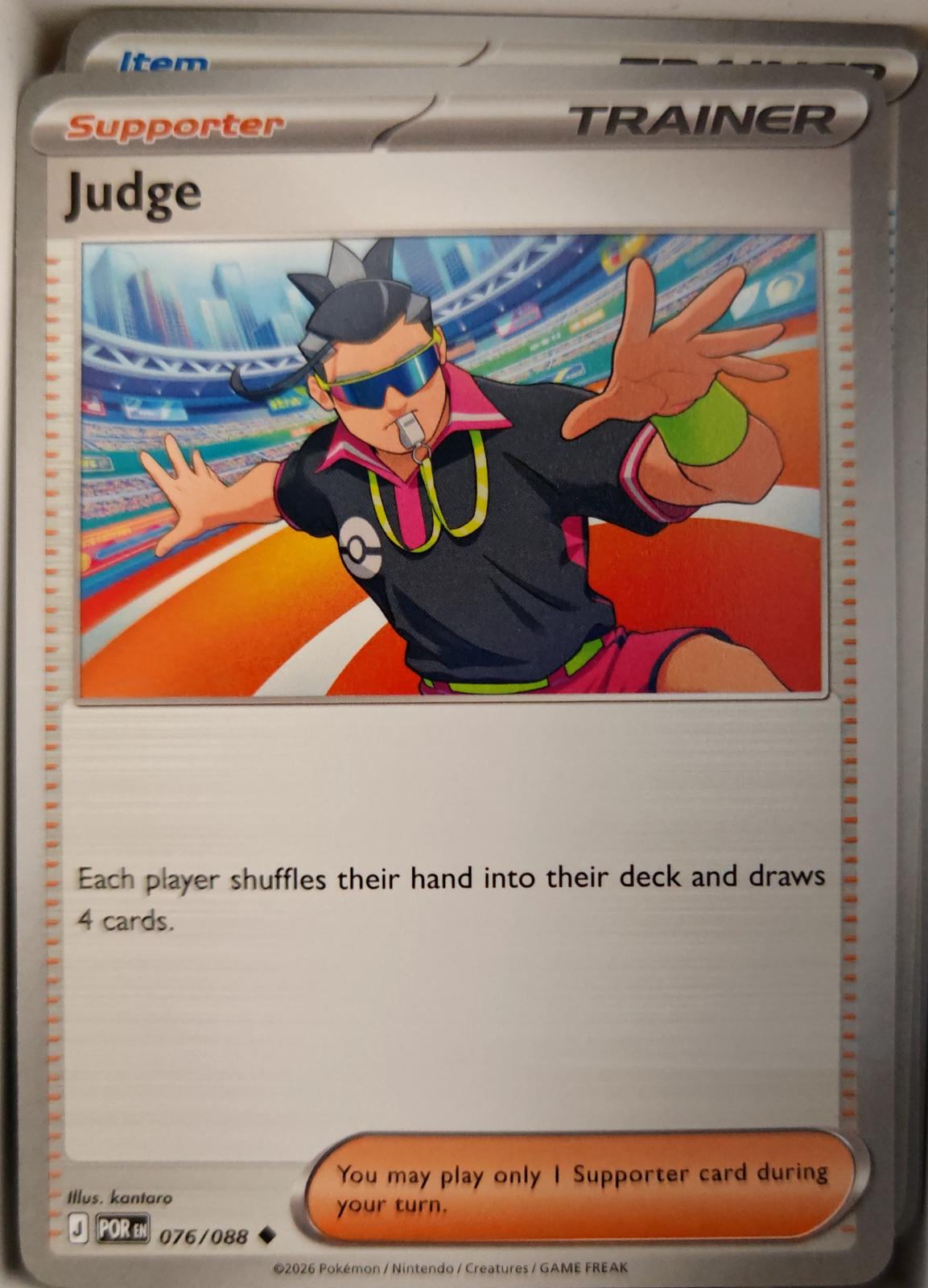 Judge - 076/088 - - PERFECT ORDER - Pokemon - Uncommon | AA24-93
