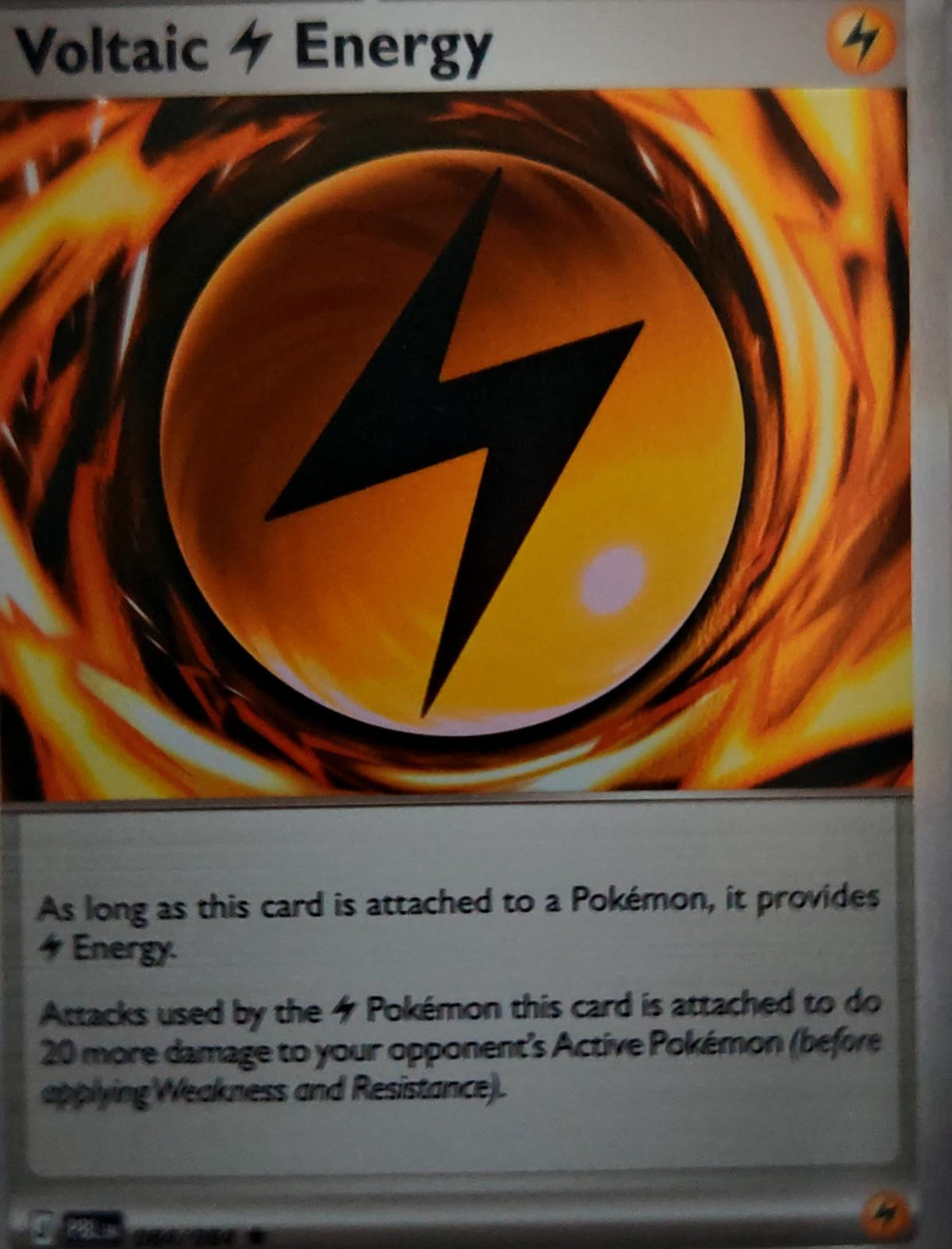 Voltaic Lightning Energy - 084/084 - Holo - PITCH BLACK - Pokemon - | AA59-22