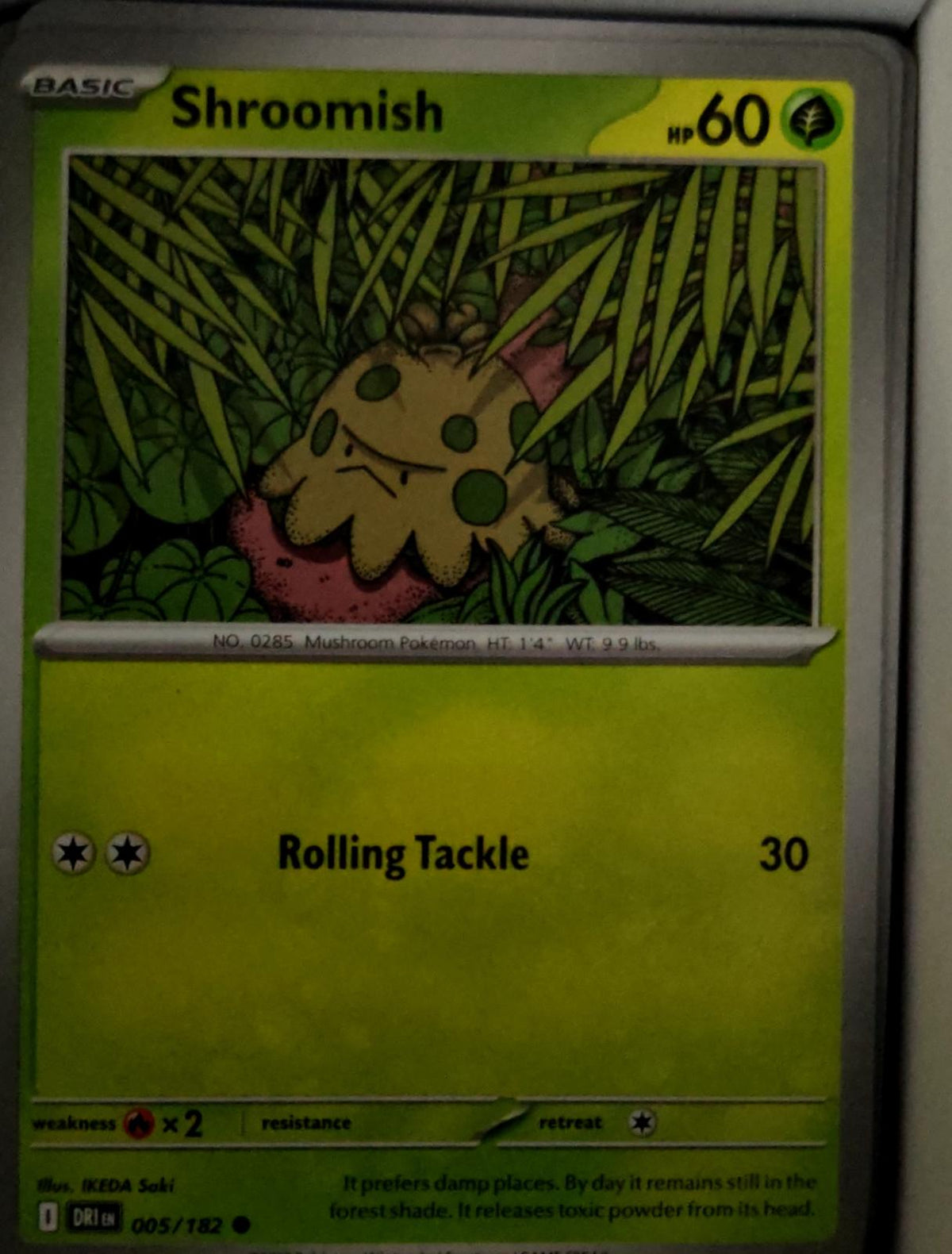 Shroomish - 005/182 - - DESTINED RIVALS - Pokemon - Common | AA50-43