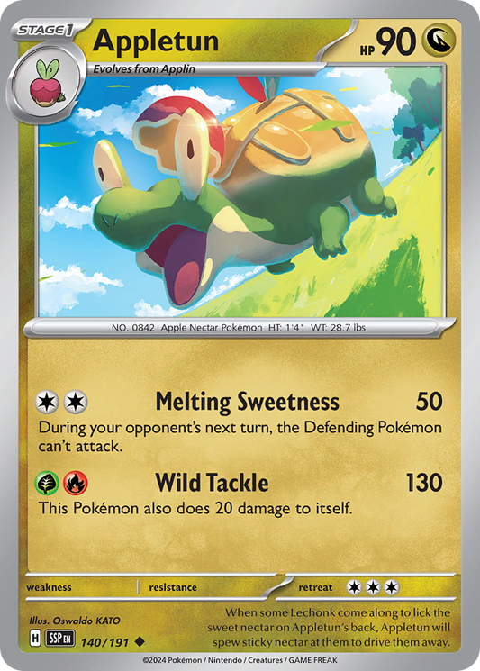 Appletun - 140/191 - - SURGING SPARKS - Pokemon - Uncommon | AA48-54
