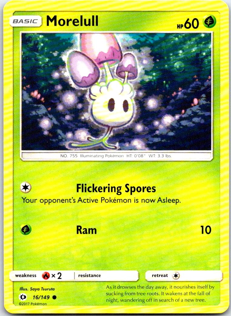 Morelull - 16/149 - - SM BASE SET - Pokemon - Common | AB44-13