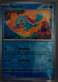 Squirtle - 007/165 - Reverse Holo - 151 - Pokemon - Common | AA61-39