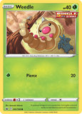 Weedle - 001/198 - - CHILLING REIGN - Pokemon - Common | AA58-6