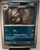 Mabosstiff - 058/084 - - PITCH BLACK - Pokemon - Common | AA32-67