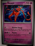 Deoxys - 031/086 - - CHAOS RISING - Pokemon - Uncommon | AA43-100