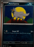 Poochyena - 105/162 - - TEMPORAL FORCES - Pokemon - Common | AA39-50