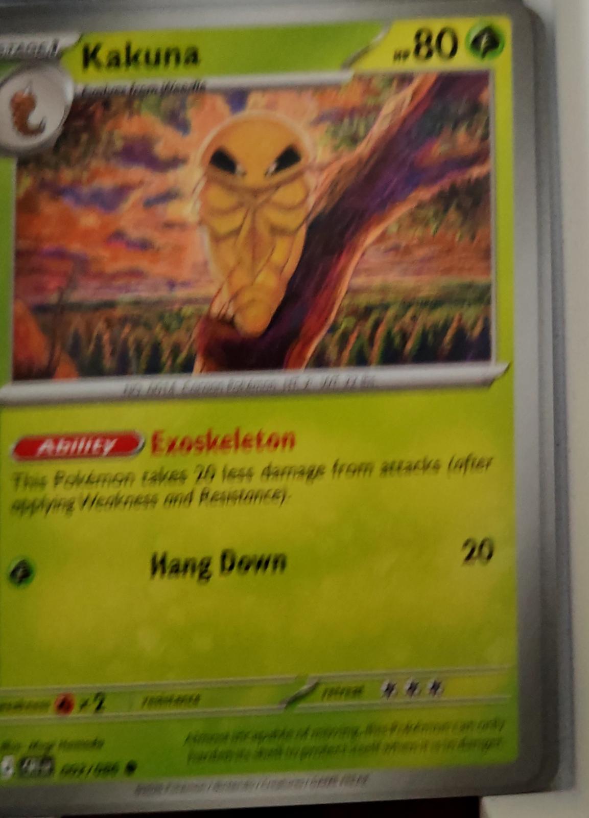 Kakuna - 002/086 - - CHAOS RISING - Pokemon - Common | AA47-7