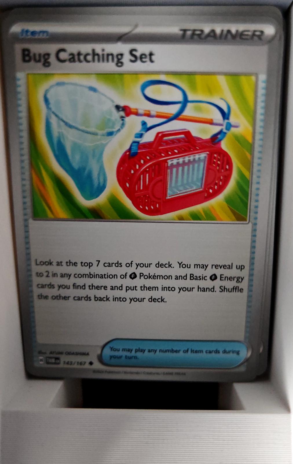 Bug Catching Set - 143/167 - - TWILIGHT MASQUERADE - Pokemon - | AA44-87