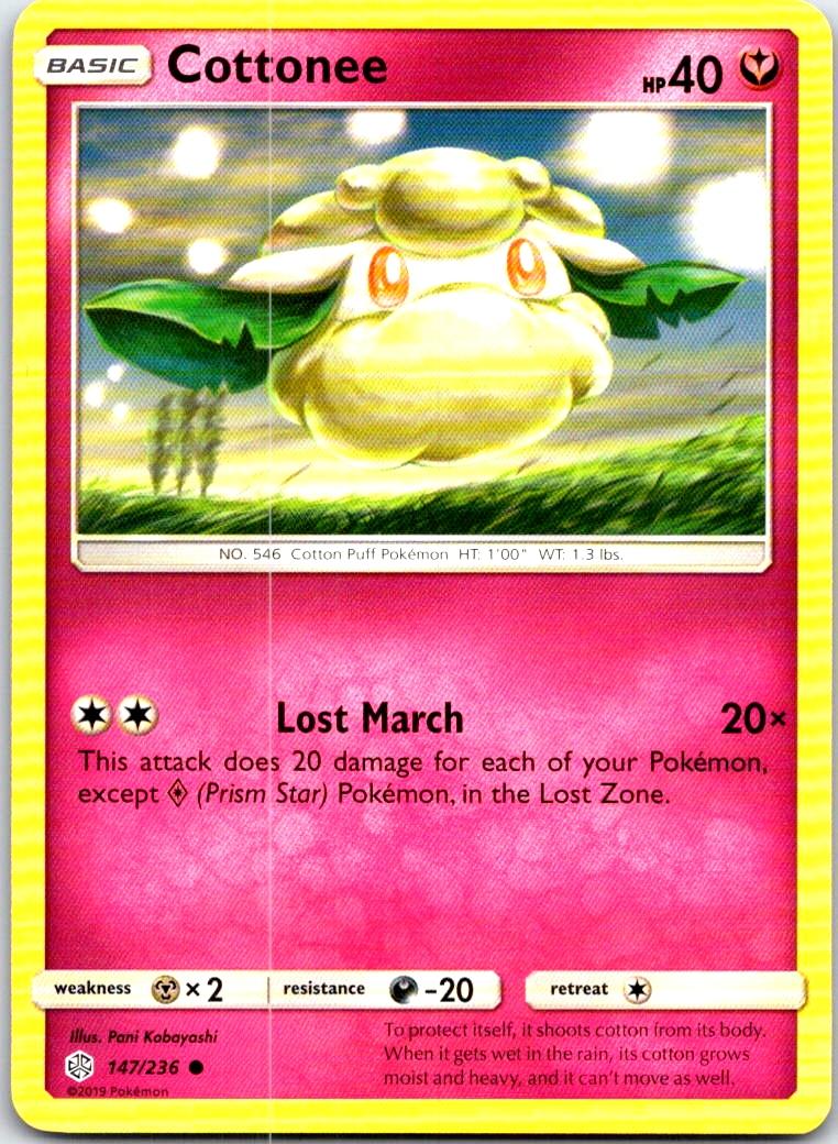 Cottonee - 147/236 - - COSMIC ECLIPSE - Pokemon - Common | AB45-26
