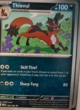 Thievul - 054/084 - - PITCH BLACK - Pokemon - Uncommon | AA32-65